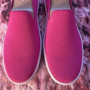 Rothy’s Sneaker Hot Pink EUC 9